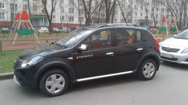 рено сандеро степвей размеры