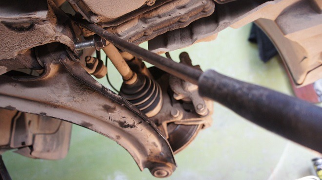 замена рычагов рено логан