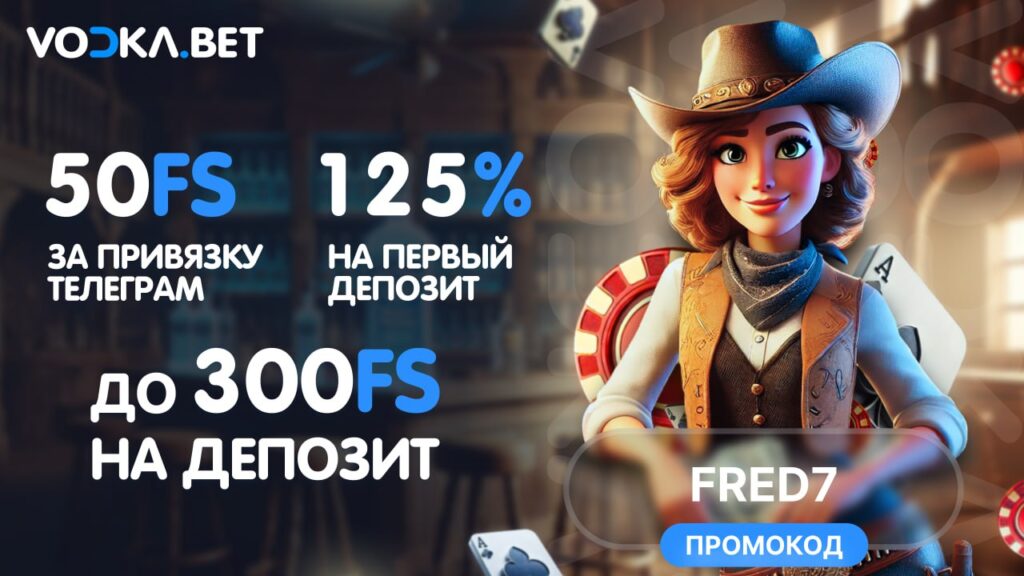 Vodka casino промокод
